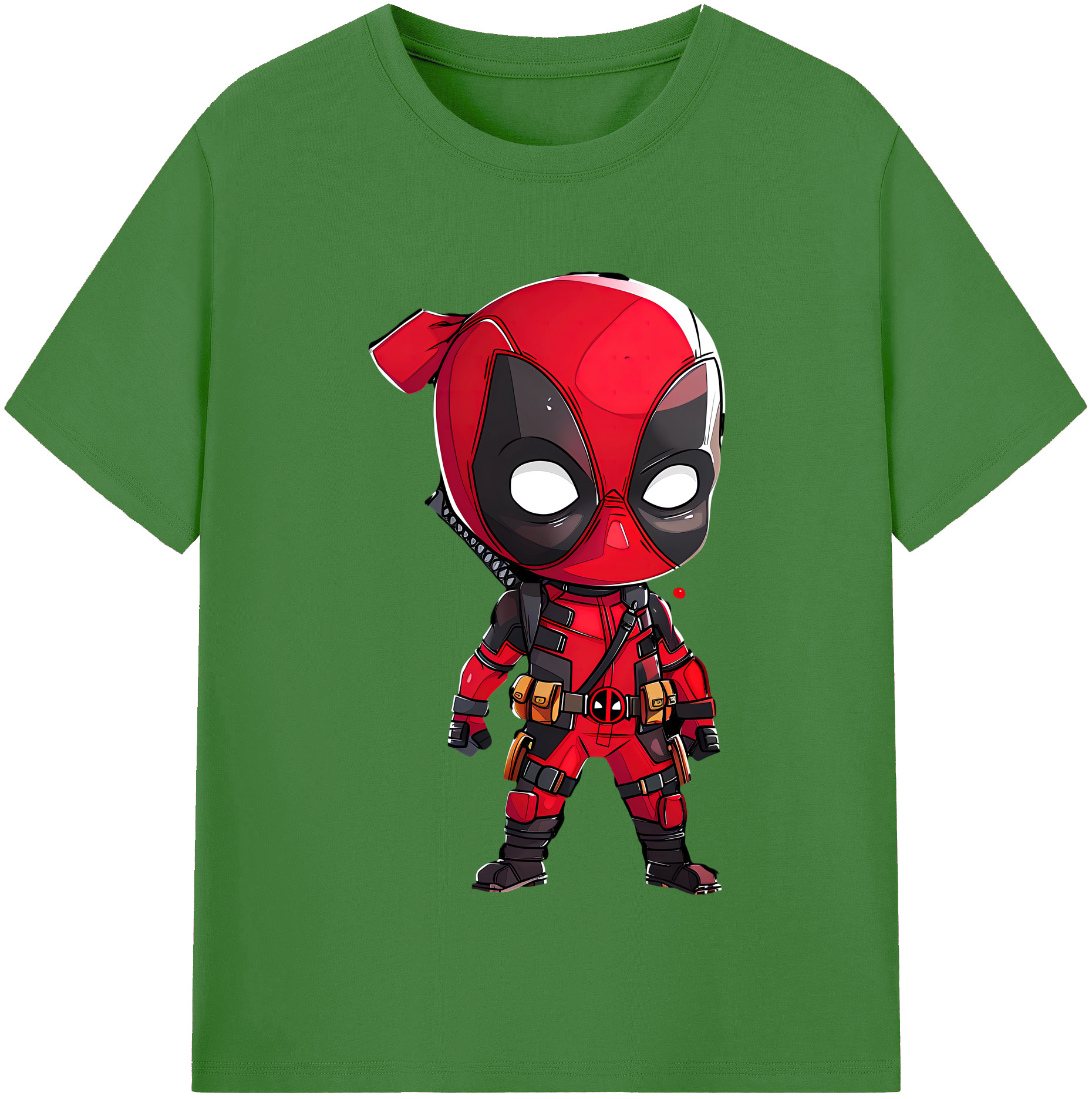 （画像用） Deadpool デッドプール レディースカジュアルプリントTシャツ（綿100％）